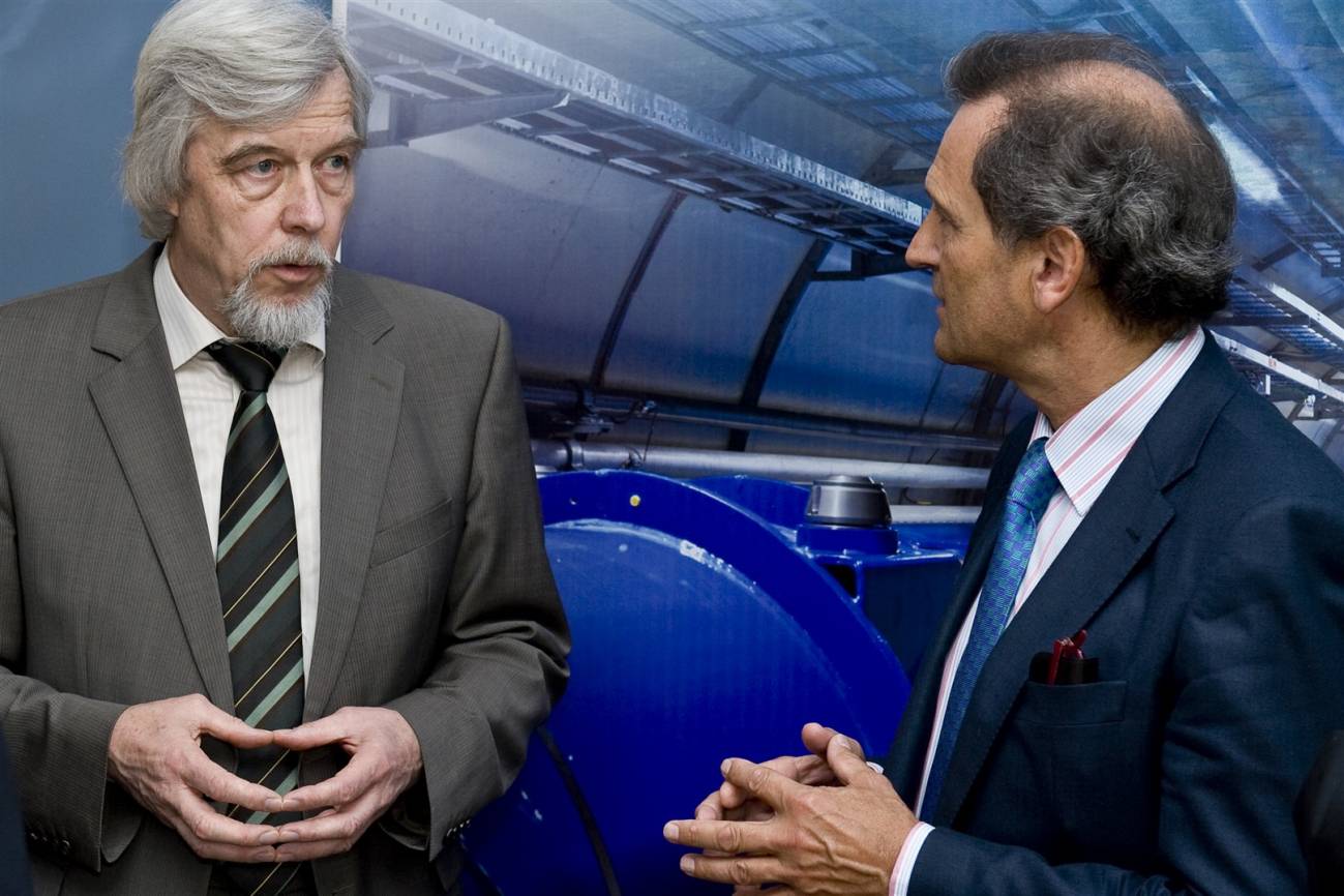 El secretario de Estado de Investigación visita el CERN