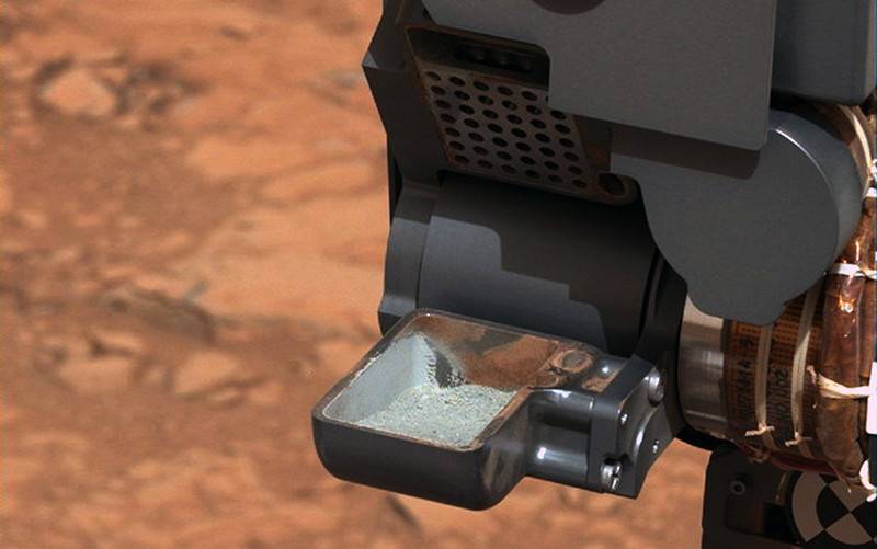 Hay compuestos orgánicos en el suelo de Marte