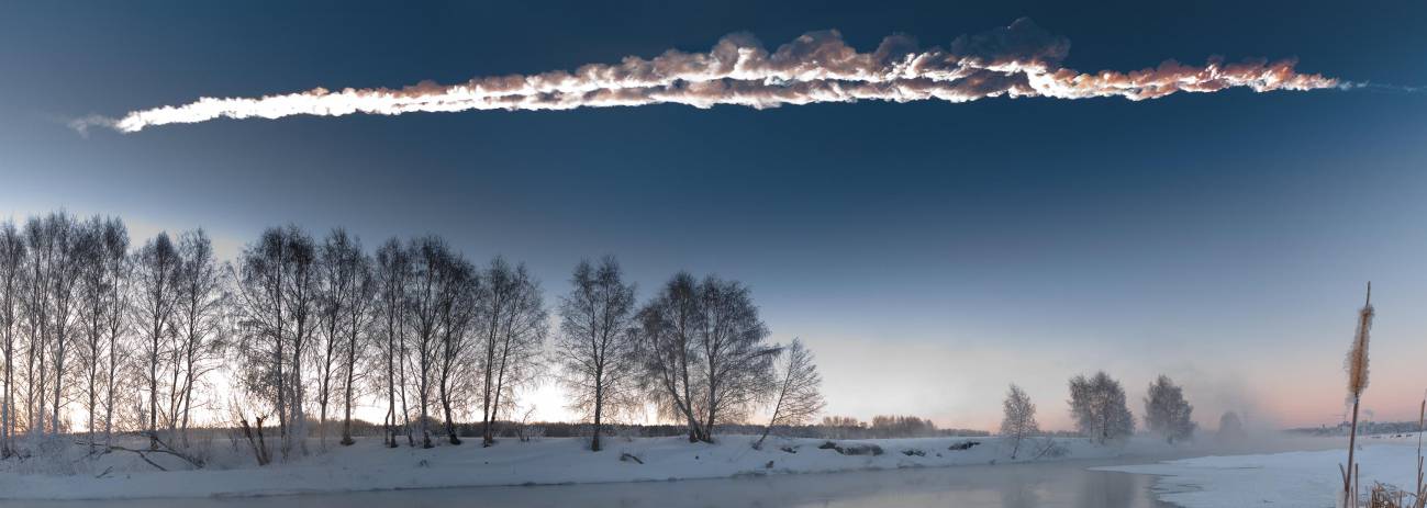 El asteroide que explotó sobre los cielos rusos mandó a más de 1.200  personas al hospital