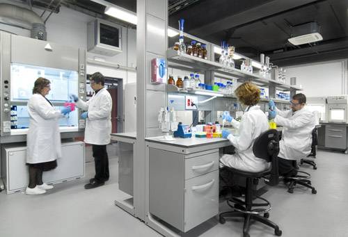 Instalaciones del laboratorio de Ordesa en el Parc Científic Barcelona. Imagen: Ordesa.
