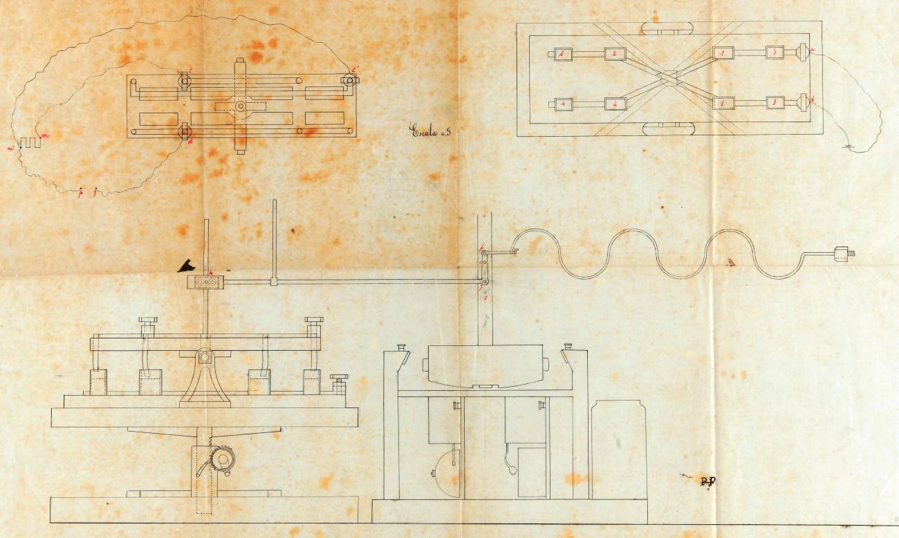 Planos del submarino Peral