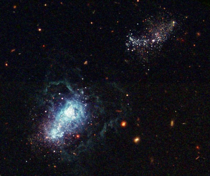IZw18, la galaxia que revela el pasado del universo