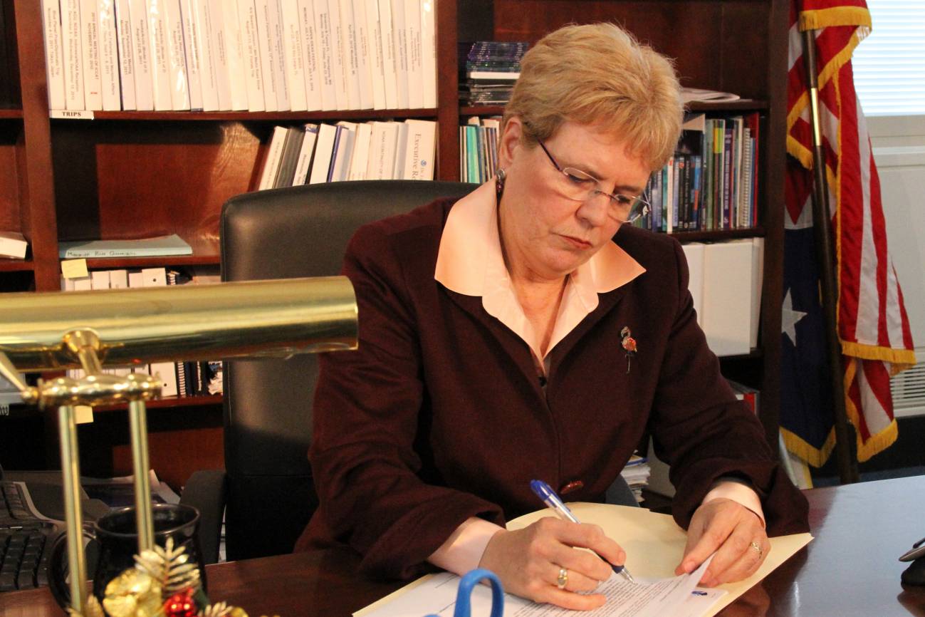 La ecóloga Jane Lubchenco. / Fundación BBVA.