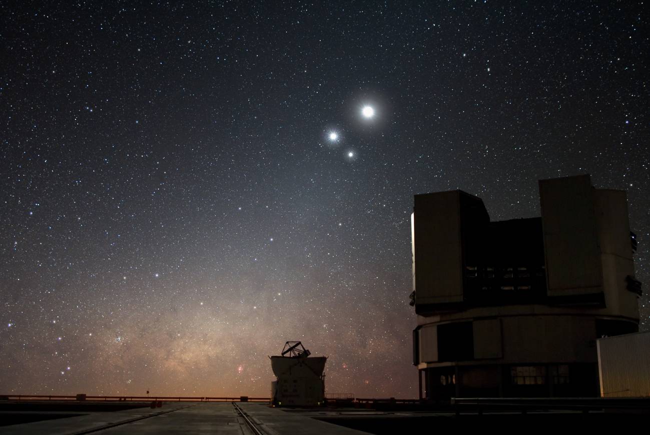 Júpiter y Venus se acercan al amanecer