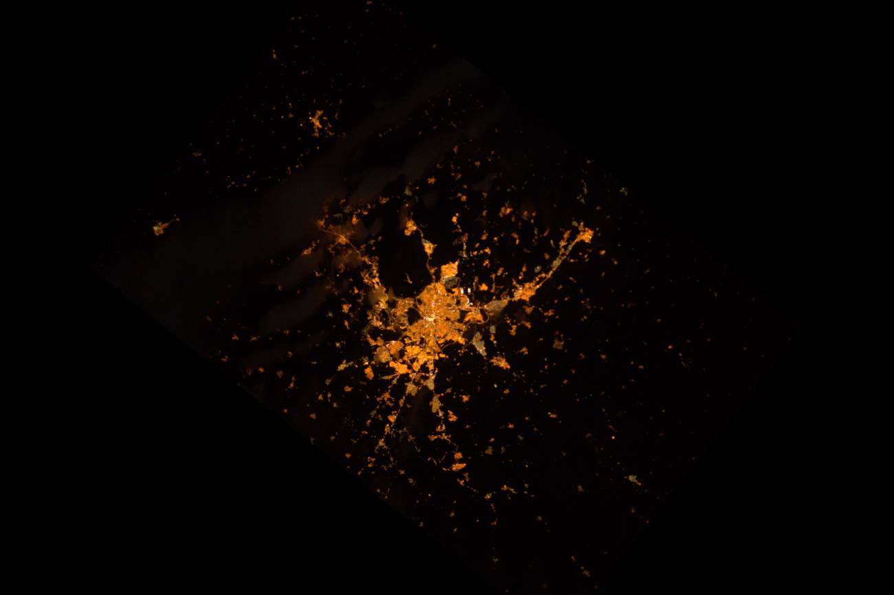 La Comunidad de Madrid vista por una astronauta