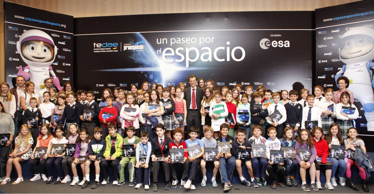 La ESA y la industria española ofrece un 'Un paseo por el espacio' 