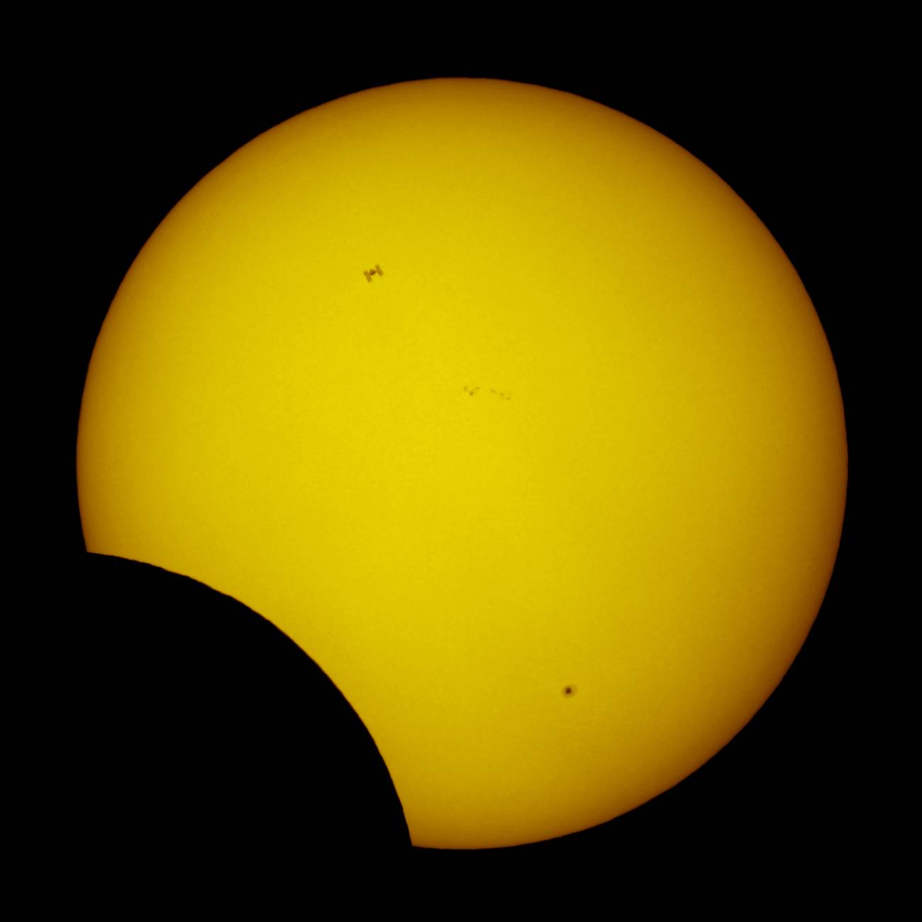 La mejor fotografía del eclipse