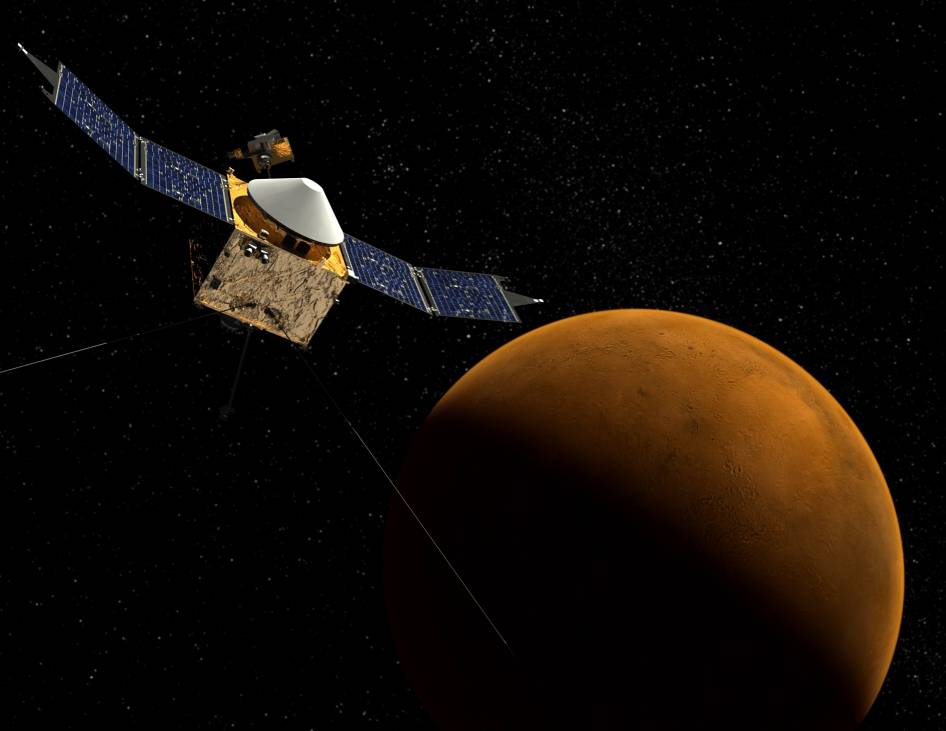 La misión MAVEN investigará la atmósfera marciana