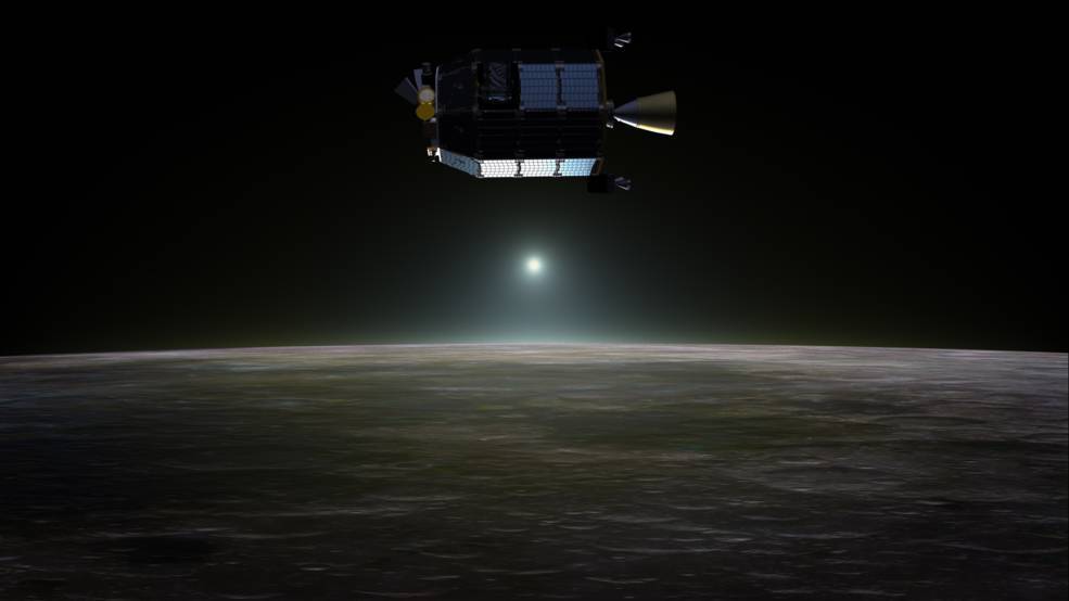 La NASA encuentra neón en la Luna