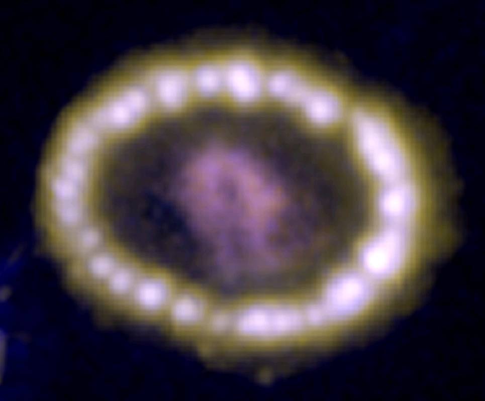 La supernova más cercana a la Vía Láctea brilla de nuevo