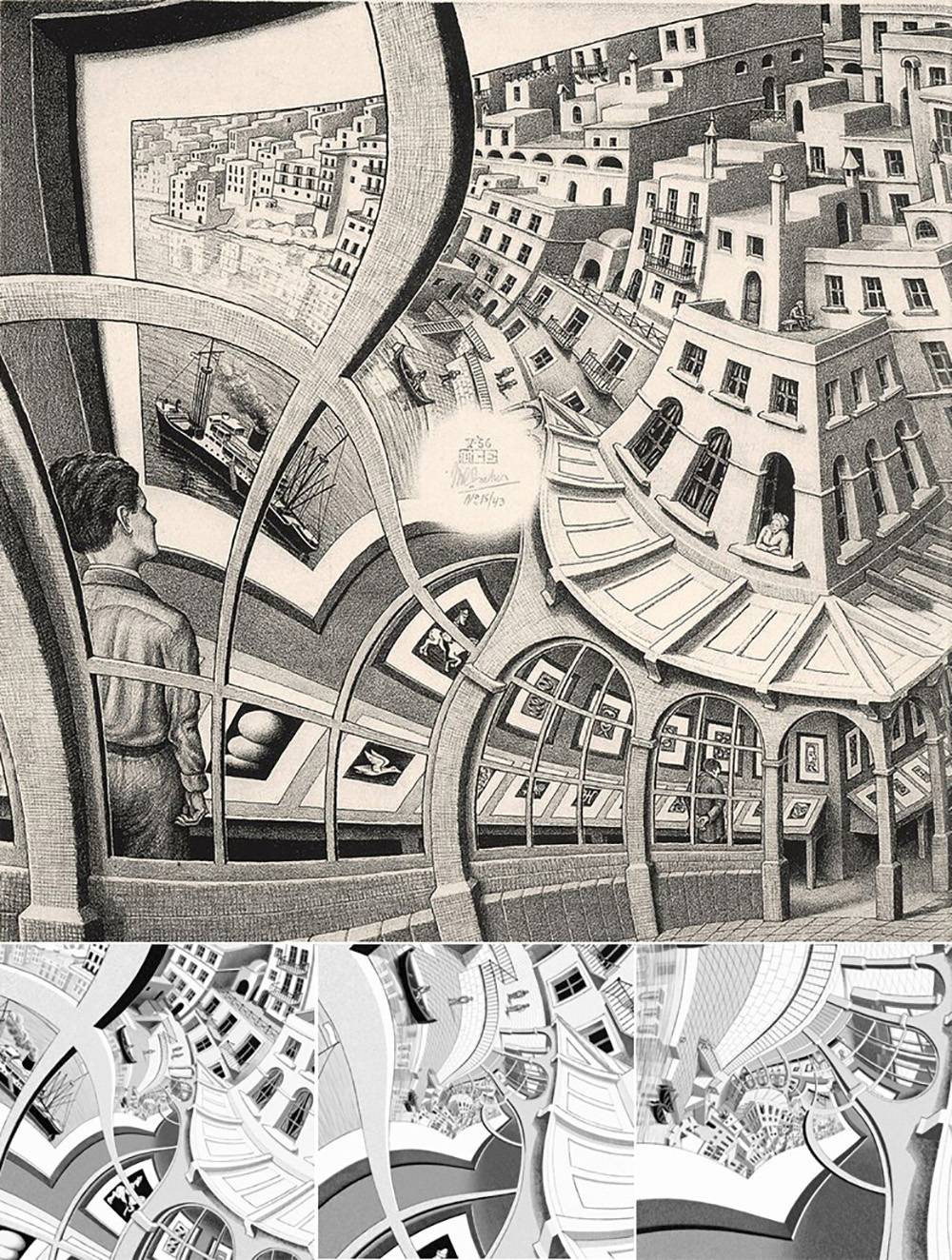 Las matemáticas completan un dibujo de Escher