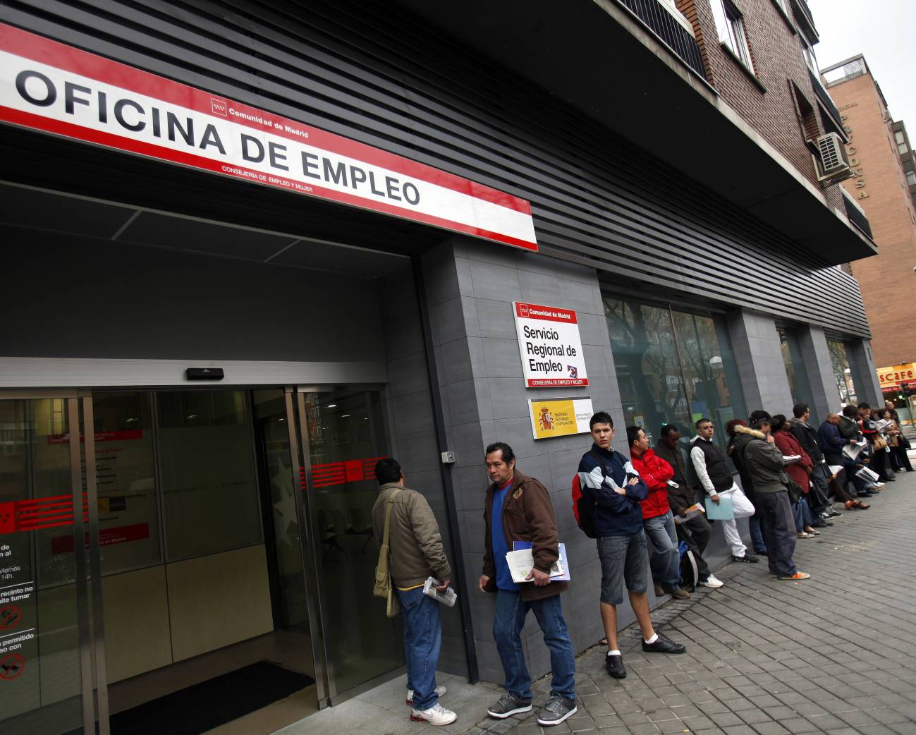 Para realizar el estudio se han analizado las series de desempleo facilitadas por el INEM. Imagen: SINC.