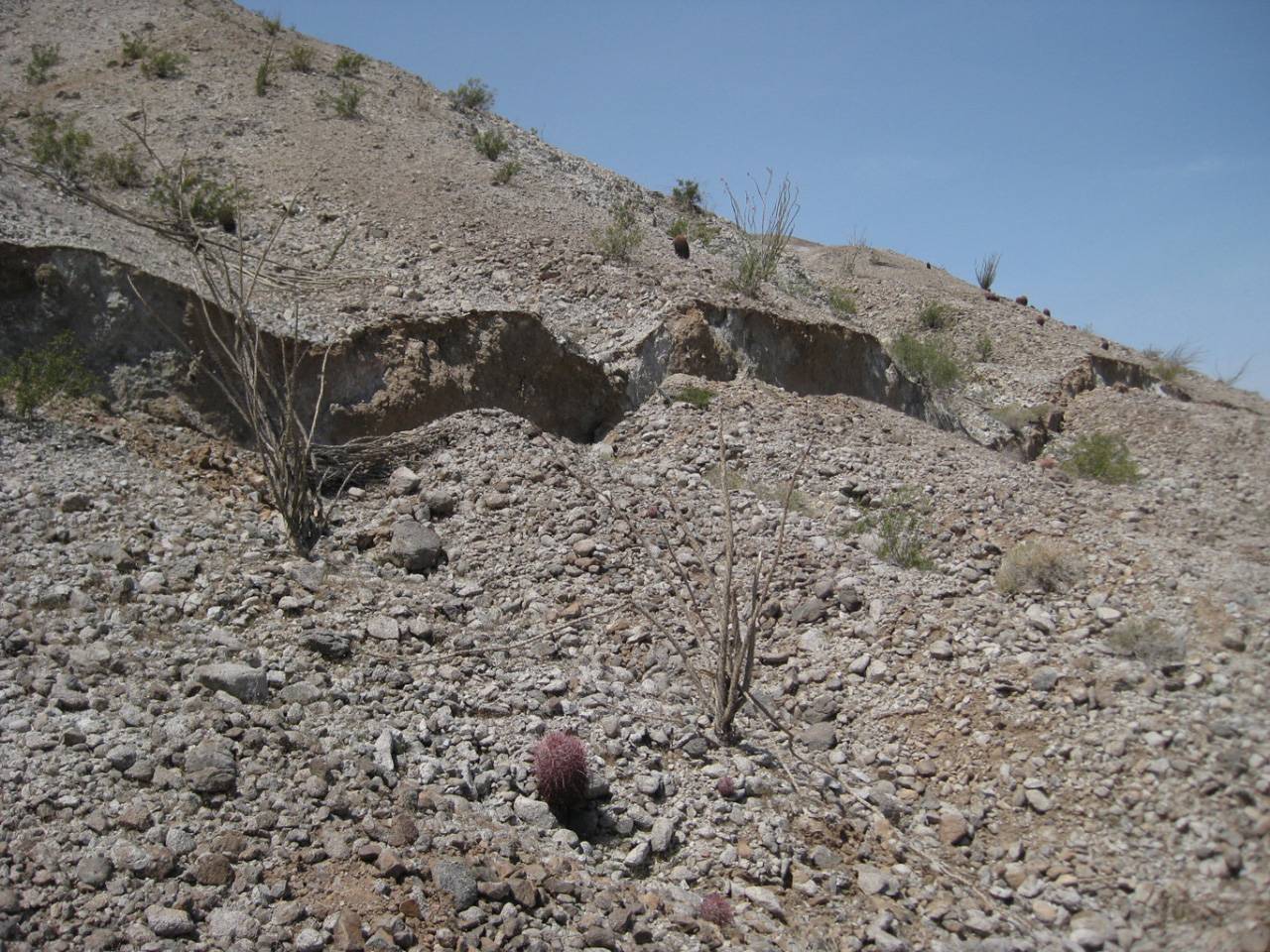 grieta de terremoto