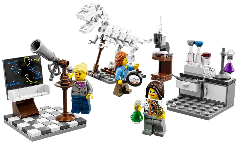 Lego triunfa con su colección de figuritas de mujeres científicas