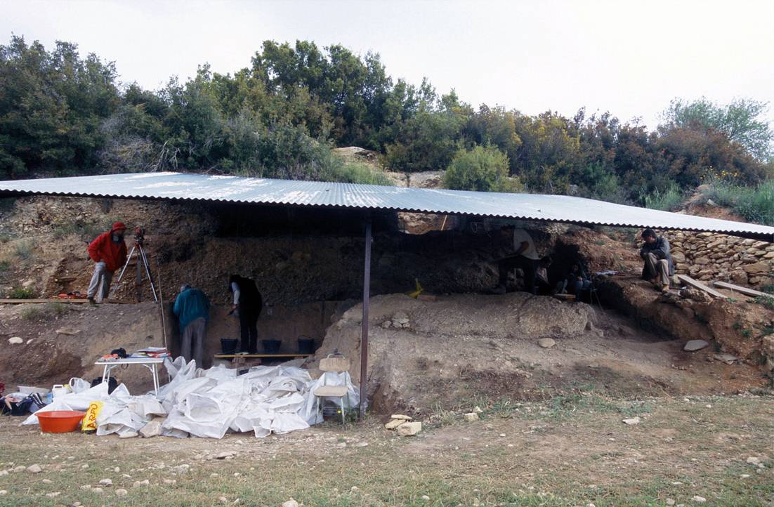 En la fotografía, yacimiento Molí del Salt en Tarragona. Imagen: M. Vaquero et al.  