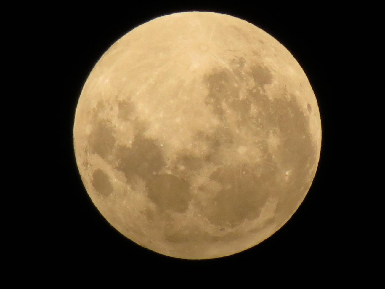 Noche de eclipse penumbral de Luna