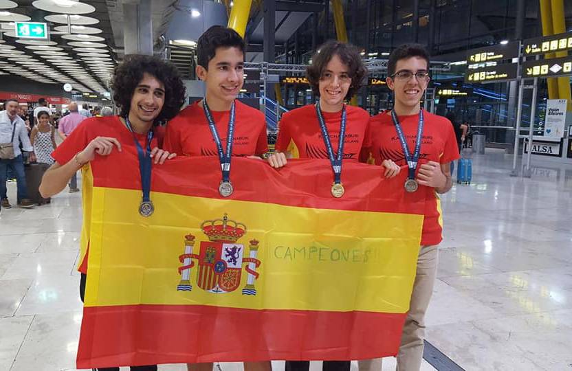 Oro y plata para España en la Olimpiada Internacional de Ciencias de la Tierra