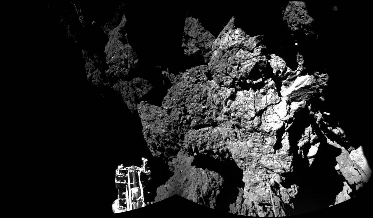 Philae está sujeto a su cometa