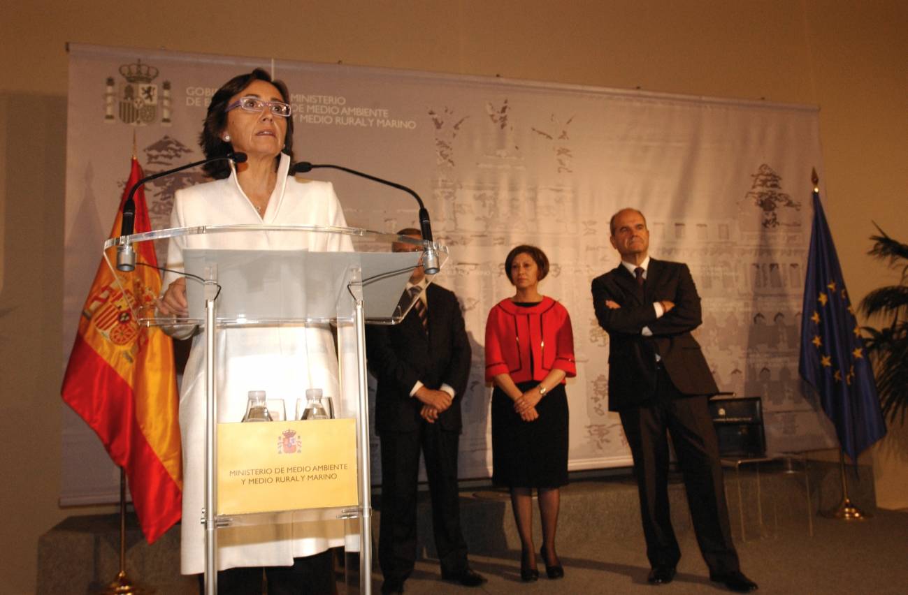 Rosa Aguilar, nueva ministra de Medio Ambiente, Medio Rural y Marino