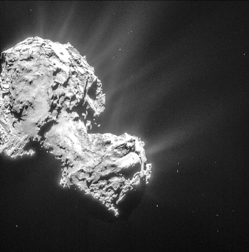 Rosetta y Philae detectan que el cometa 67P no tiene campo magnético