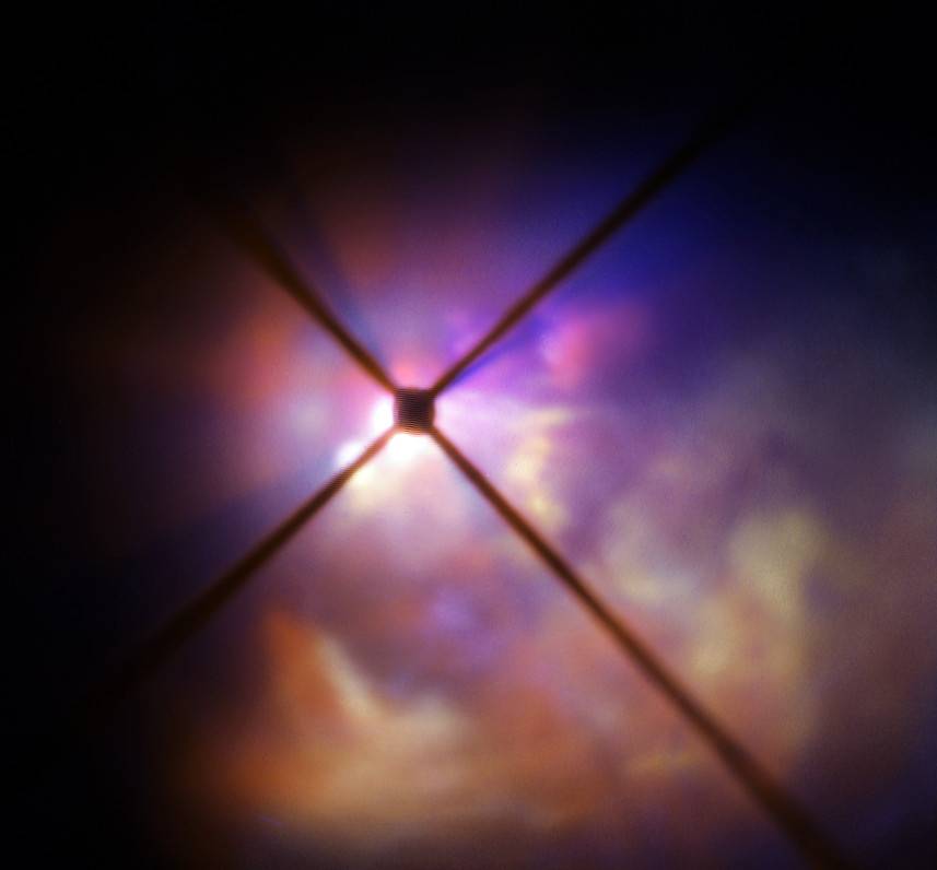 Sorprendida una estrella gigante mientras adelgaza