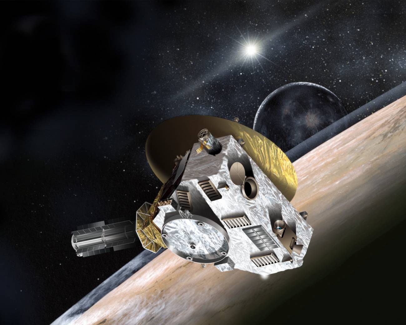 Tras el planeta enano y su satélite estrella