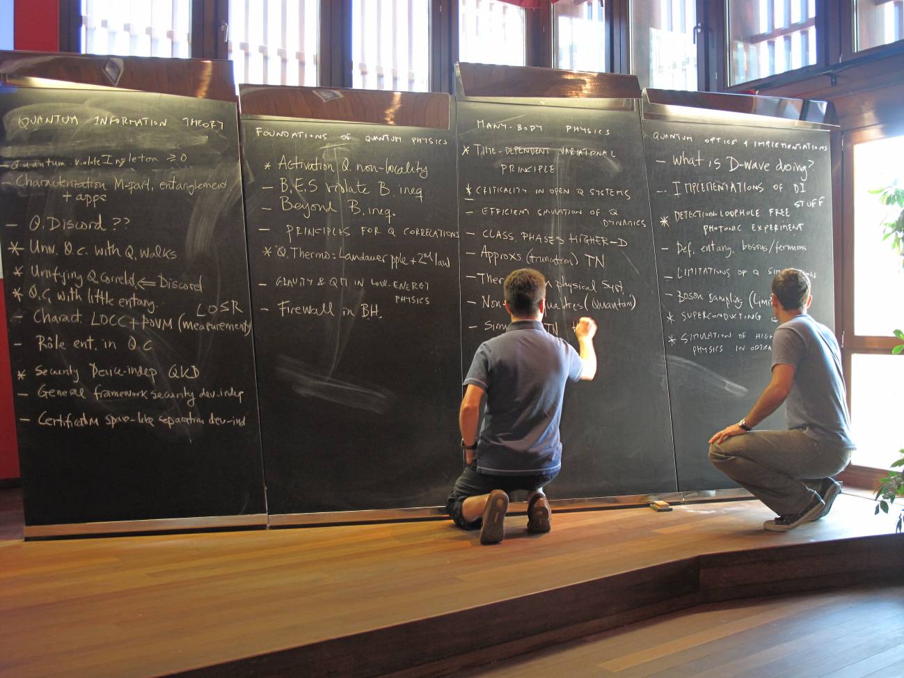 Tres semanas de física intensiva en los Pirineos