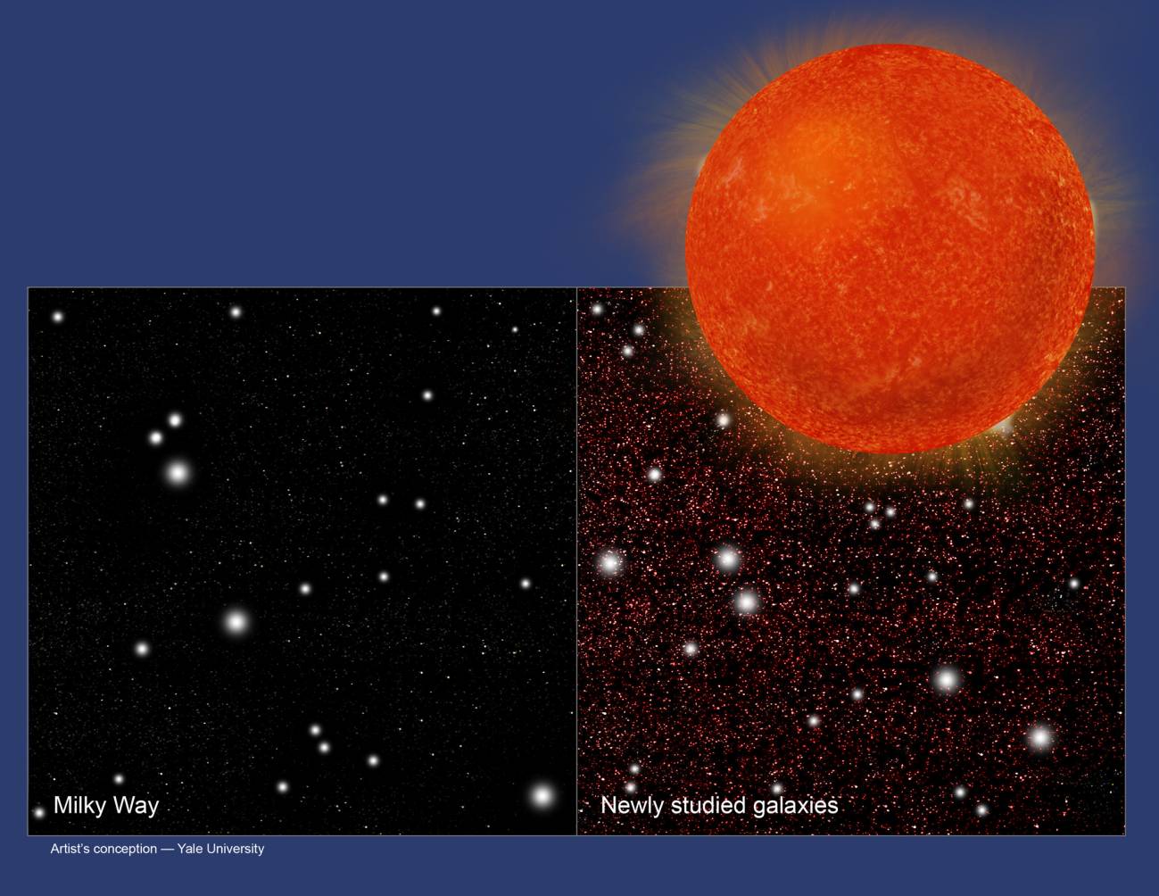Triplican el número de estrellas del universo