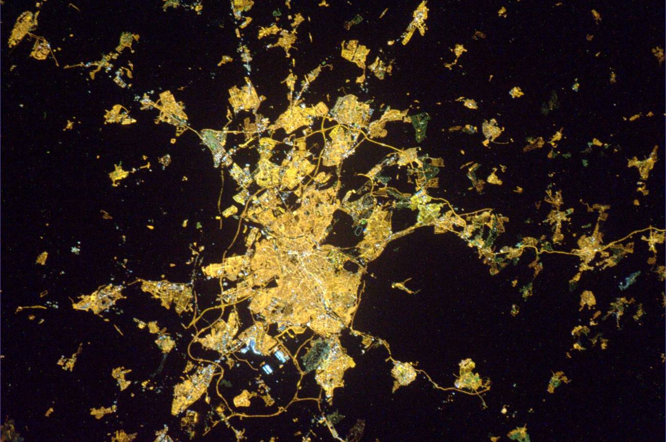 Un astronauta de la Estación Espacial Internacional retrata las noches españolas