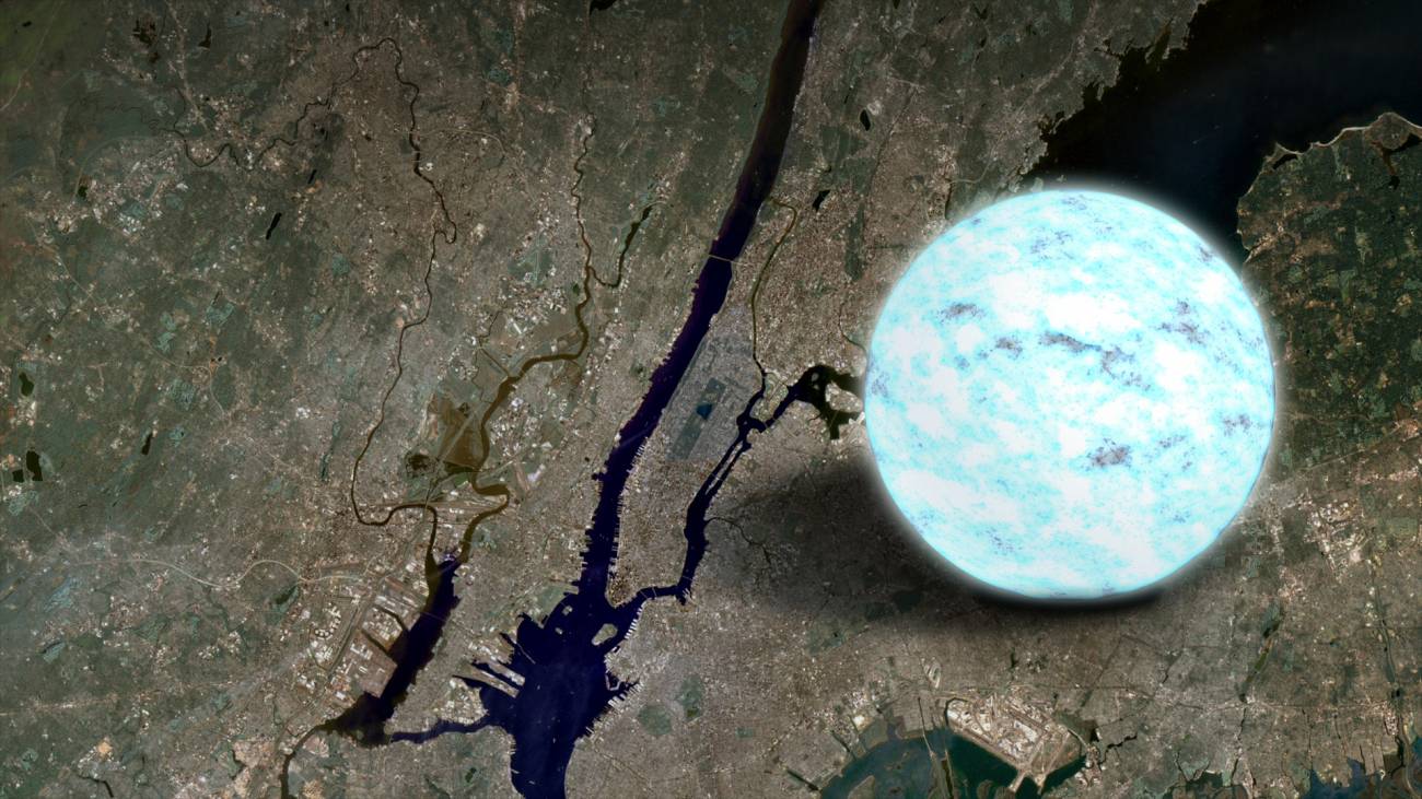 Un telescopio de la NASA capta la desaceleración de una estrella de neutrones