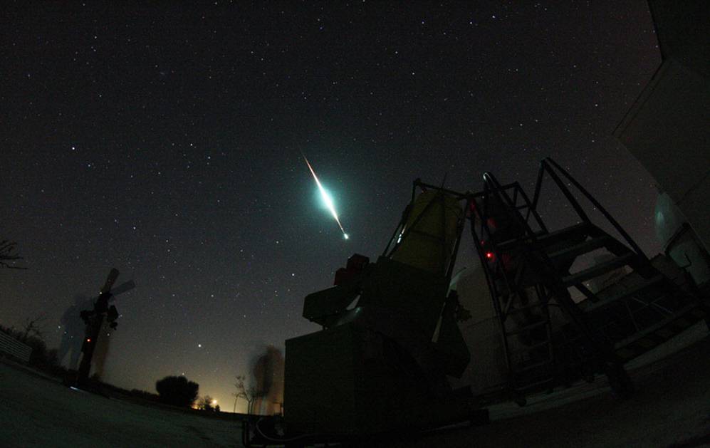 Una bola de fuego cruza el cielo de La Mancha 