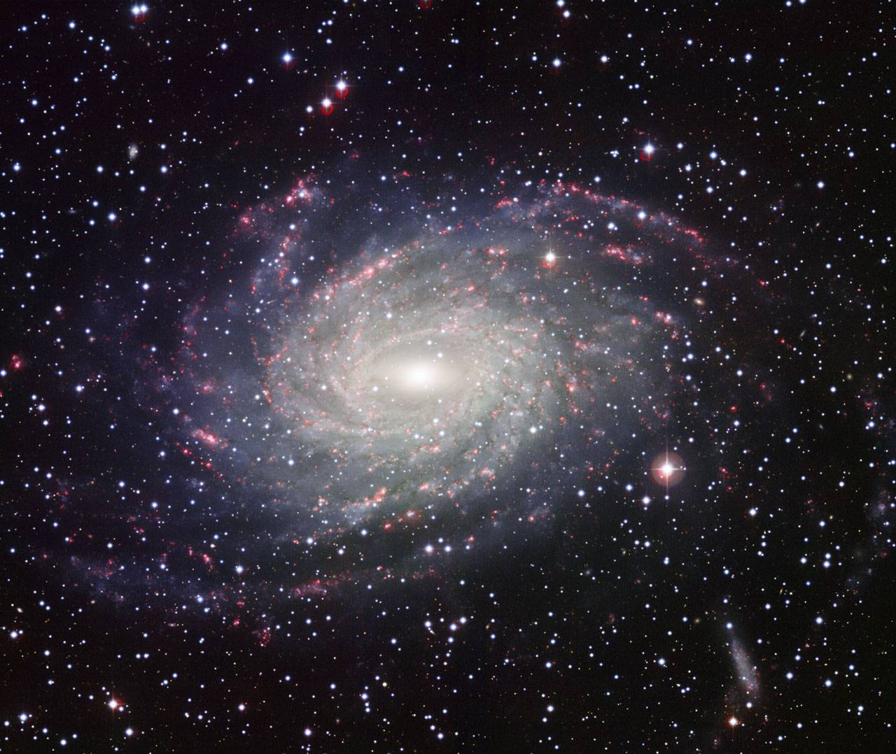 ¿Una postal enviada desde el espacio extragaláctico?
