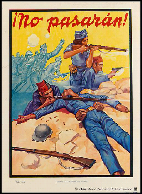 Carteles de la guerra civil española 