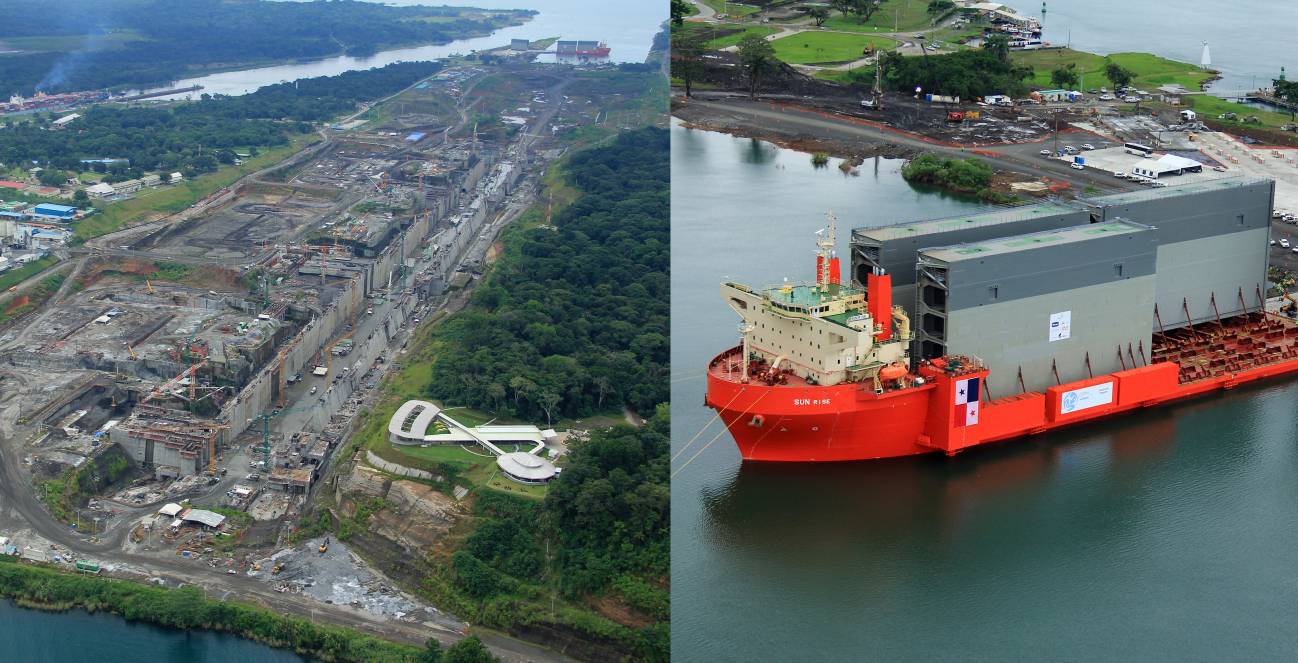 Ingeniería española en las obras de ampliación del Canal de Panamá