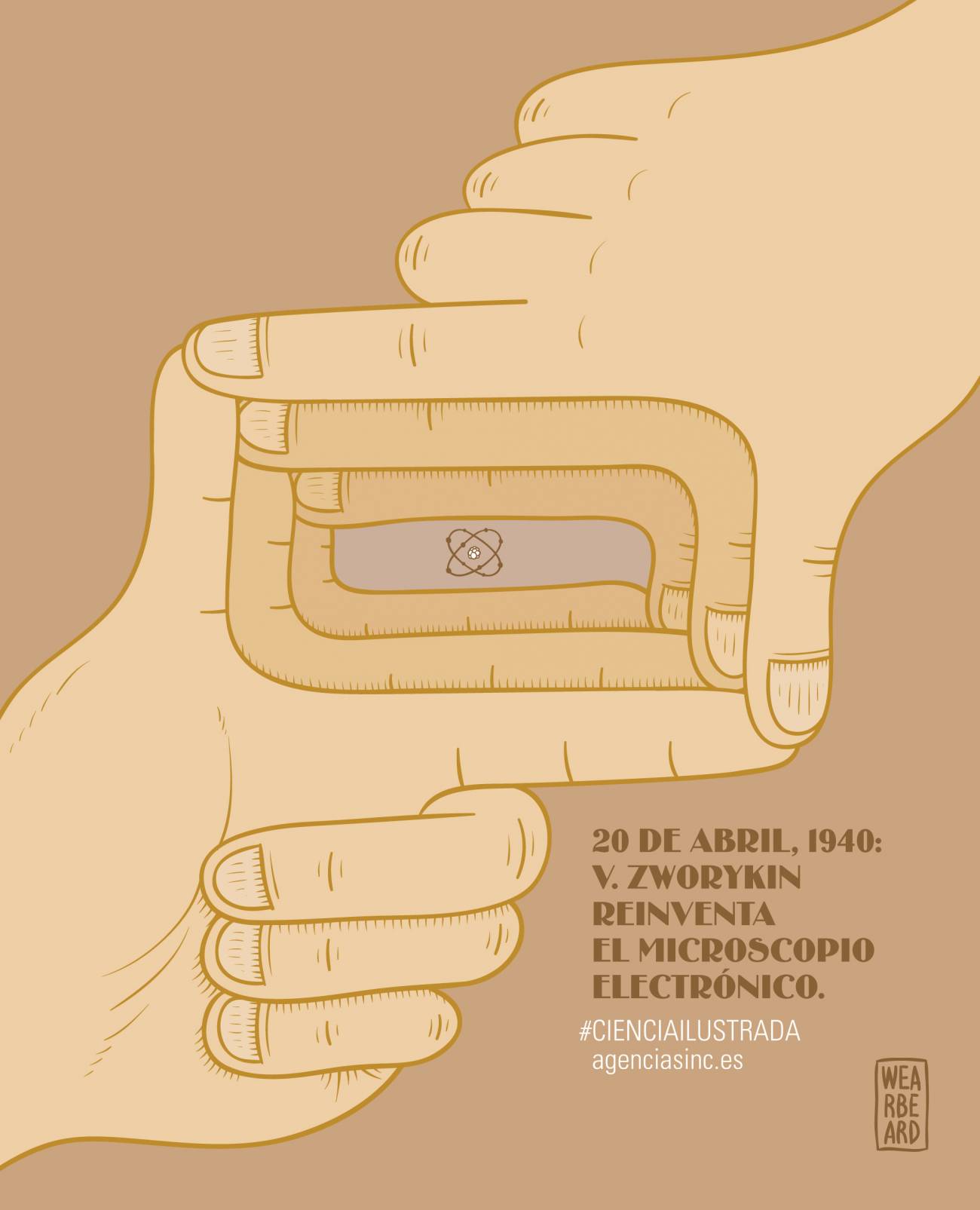 El pionero de la televisión mejora el microscopio electrónico