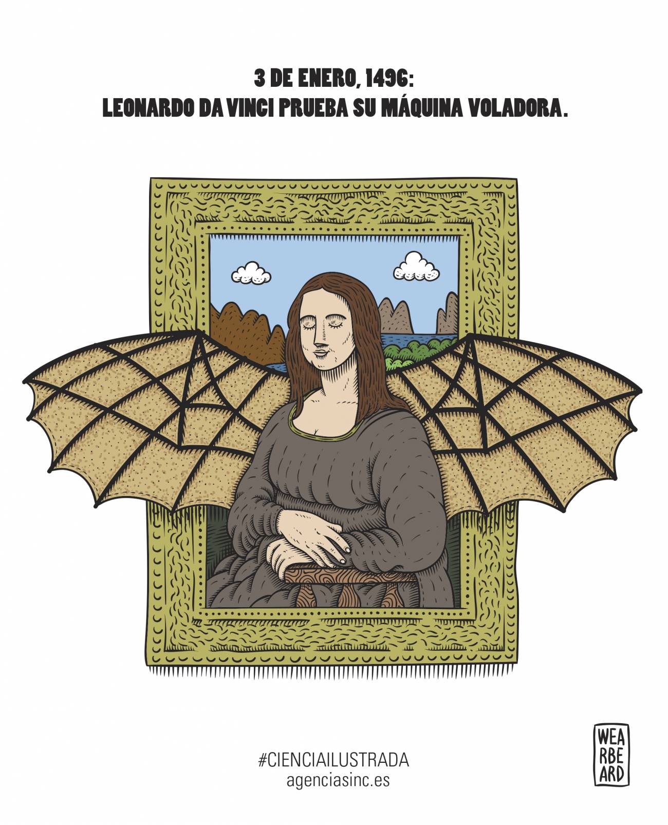 El sueño de volar de Leonardo da Vinci