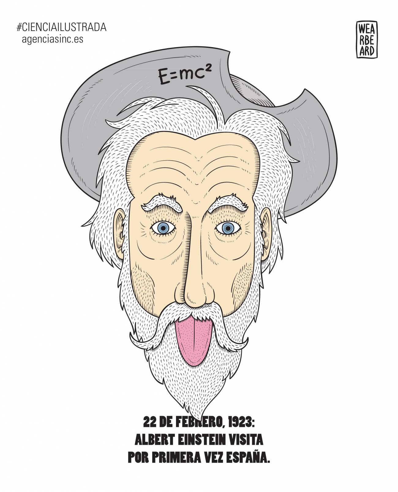 Las tres semanas de Einstein en España
