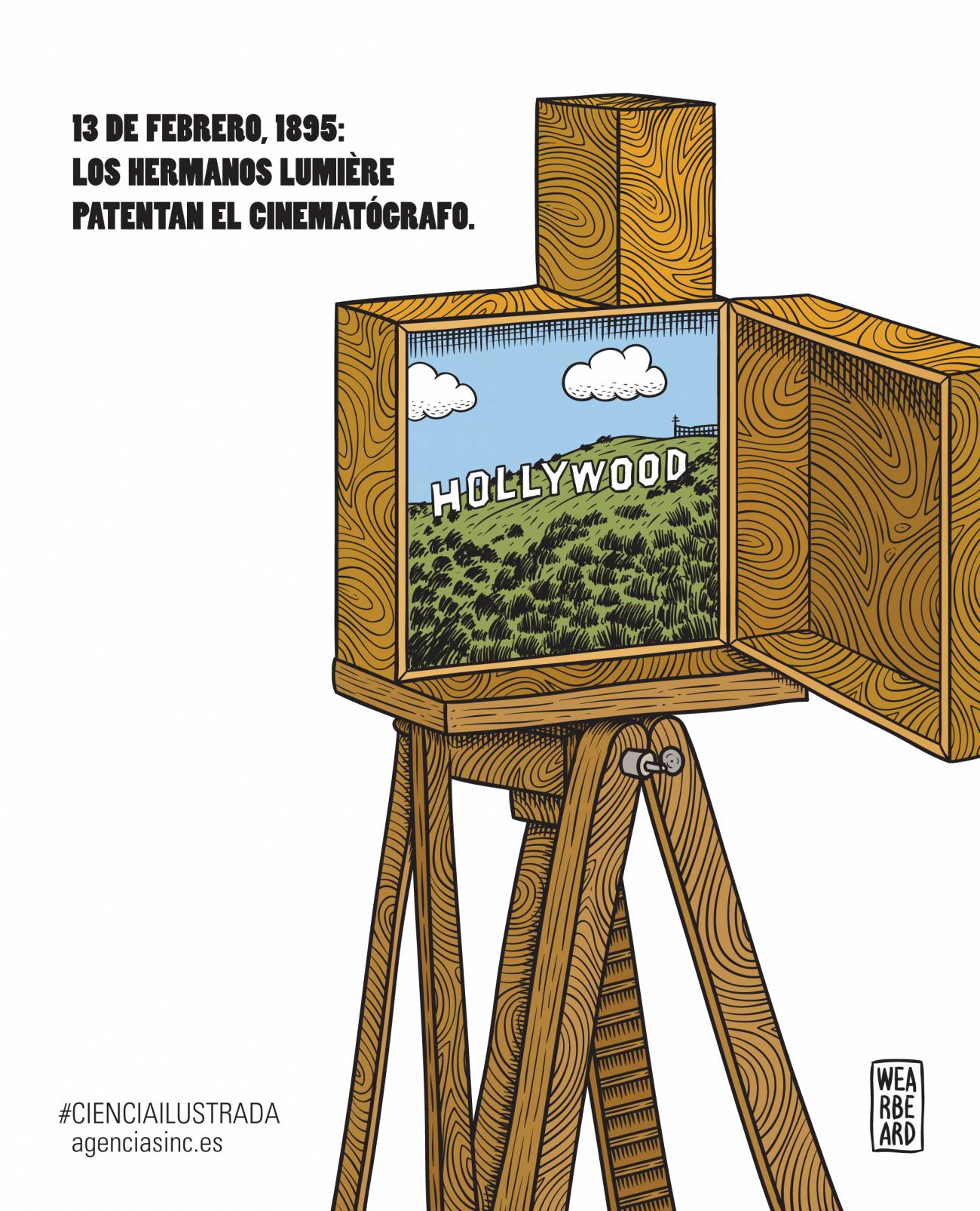 Los Lumière patentan el cinematógrafo