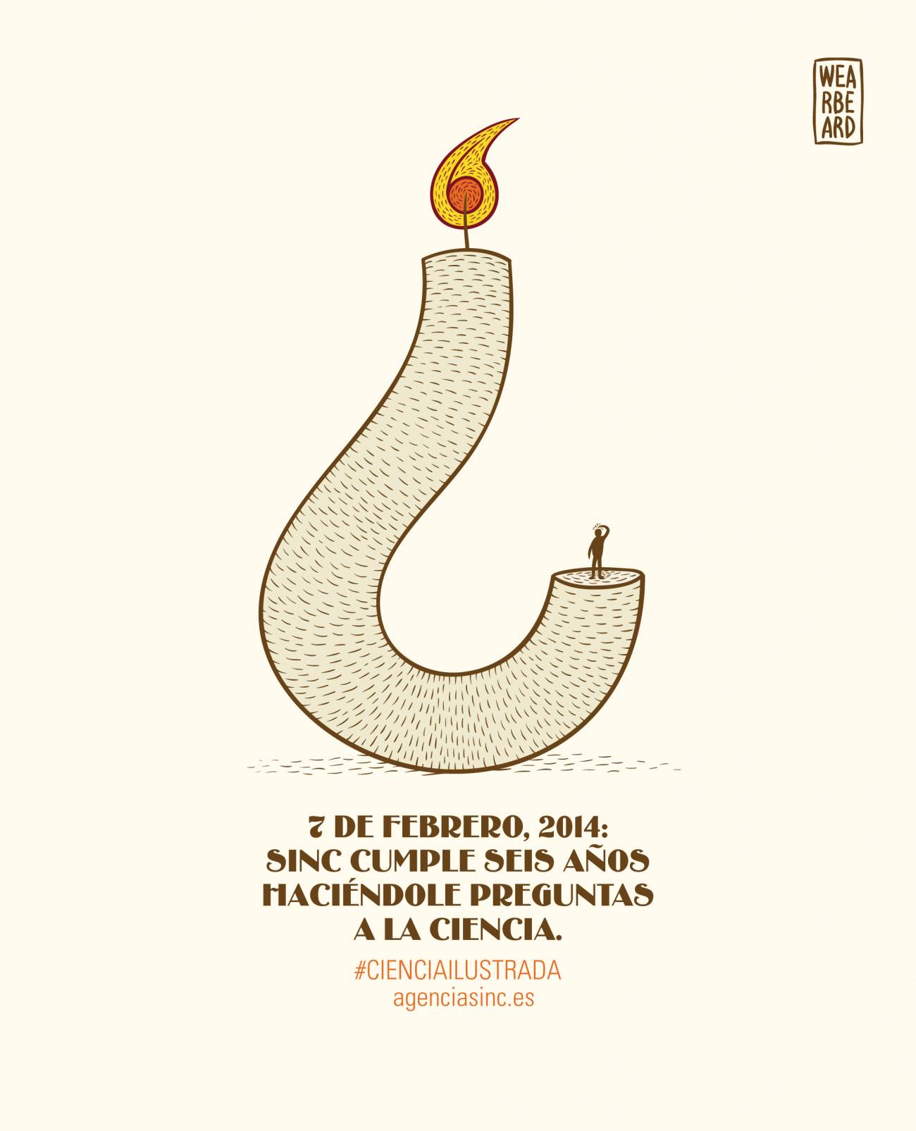 Sinc cumple seis años
