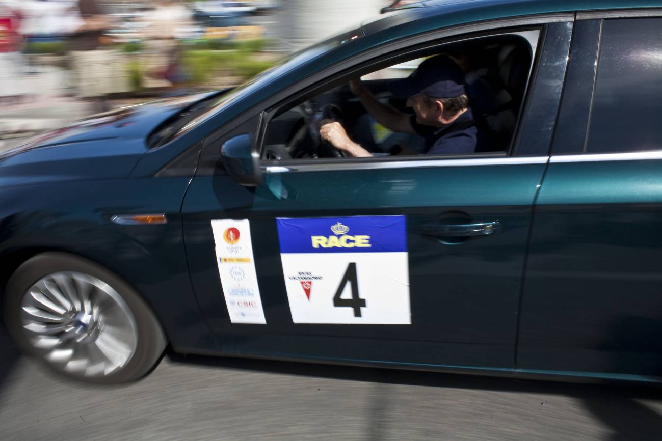 Celebran un rally ecológico en Rivas (Madrid) - y II