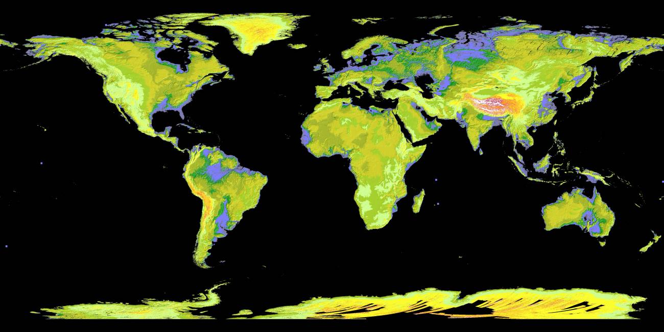 Crean el mapa de la Tierra más completo