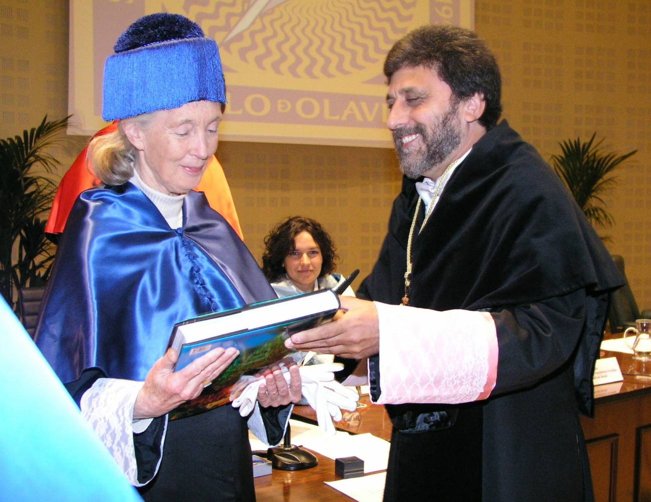 Jane Goodall, doctora Honoris Causa por la Universida Pablo Olavide de Sevilla