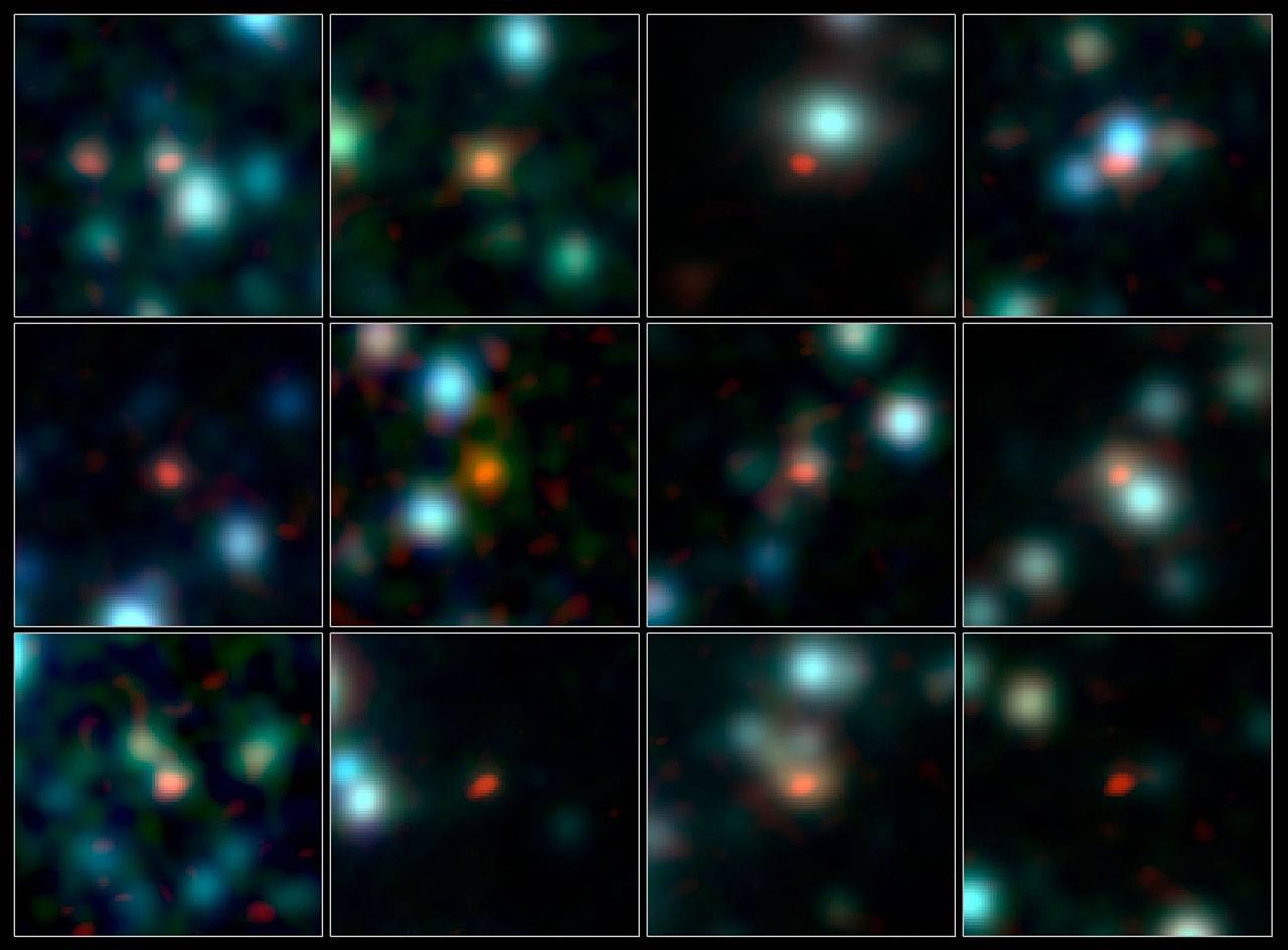 Científicos localizan las 100 galaxias con mayor formación estelar