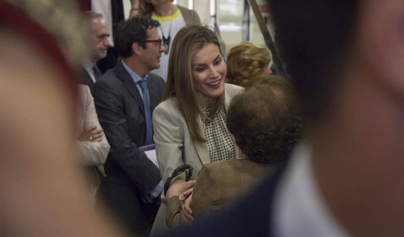 Doña Letizia, hoy en Sevilla. /Efe