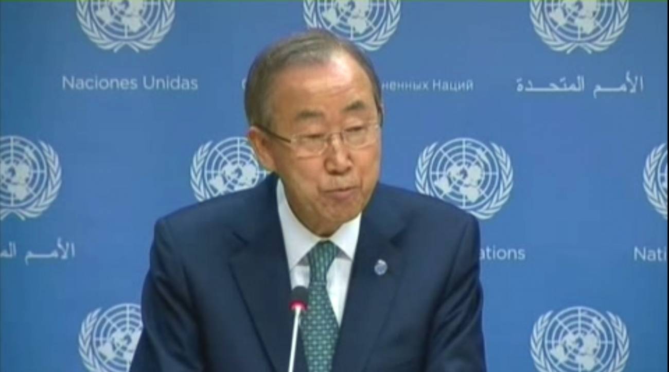 Ban Ki-moon.