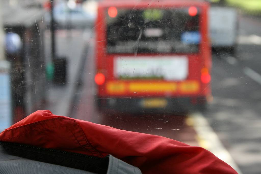 Autobús en Londres / Natalia Lobato. Flikr