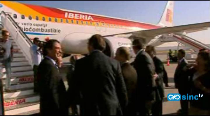 Despega el primer vuelo español propulsado por biocombustible