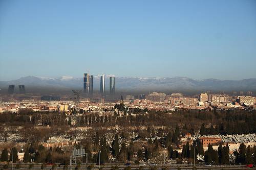 Polución en Madrid.