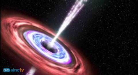El brillo de un agujero negro al absorber una estrella