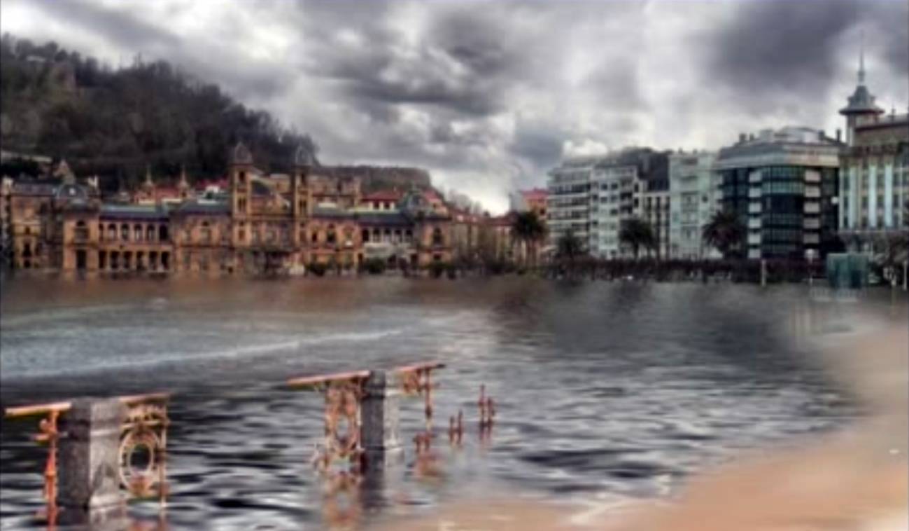 El mar podría invadir 700 metros de litoral español en 2100,